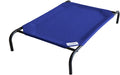 Original Elevated Dog Bed - Breathable Off-The-Ground Pet Bed with Cooling Fabric, Joint Relief & Moisture-Resistant Fabric, 100% Recyclable, Easy Clean, Aquatic Blue, Large